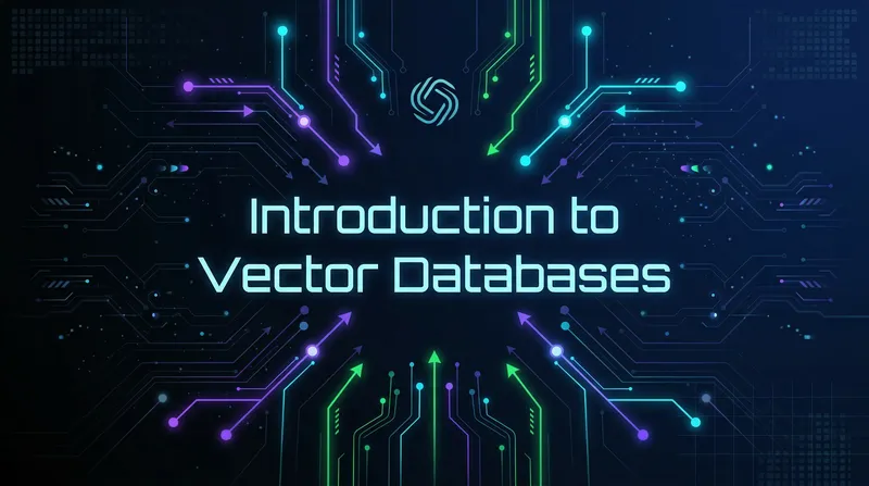 Futuristic Presentation Slide Design - Vector Databases Futuristic Presentation Slide Design - Vector Databases