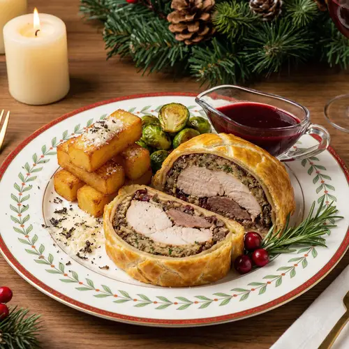 Christmas Turkey Wellington Recipe