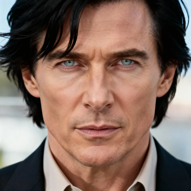 Portrait of a Distinguished Man in Realistic Style