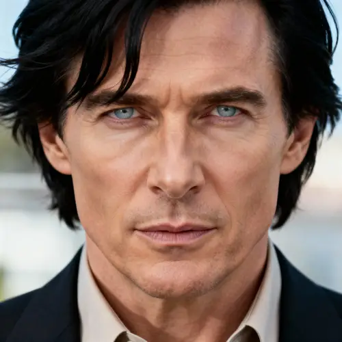 Portrait of a Distinguished Man in Realistic Style