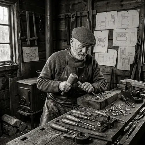 Master Your Craft: Vintage Workshop Woodcarving