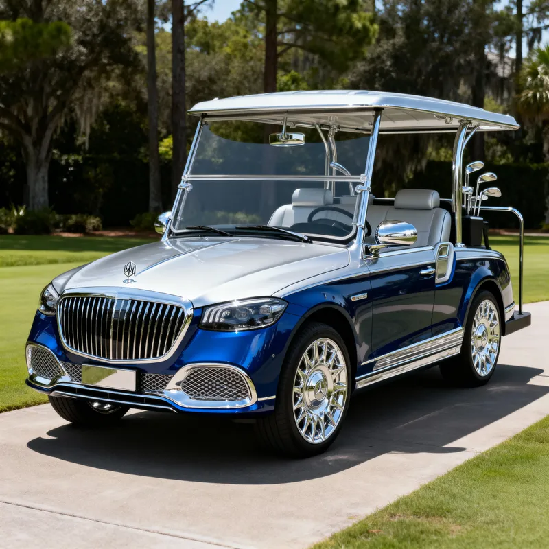 Maybach Edition Golf with Chrome Details Maybach Edition Golf with Chrome Details