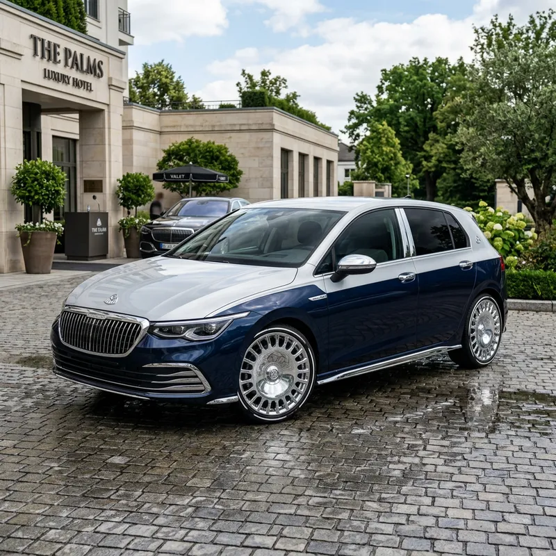 Maybach Edition Golf with Chrome Details