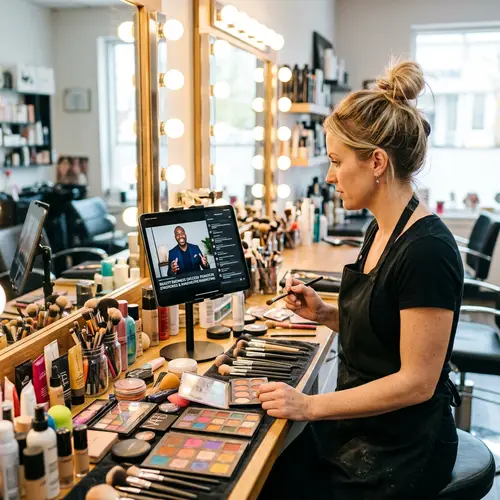 Makeup Artist Seeks Business Mentors - Seminar on Financial Strategies