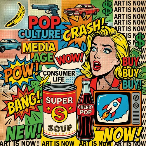 Pop Art Technique: Media and Culture-Inspired Drawing