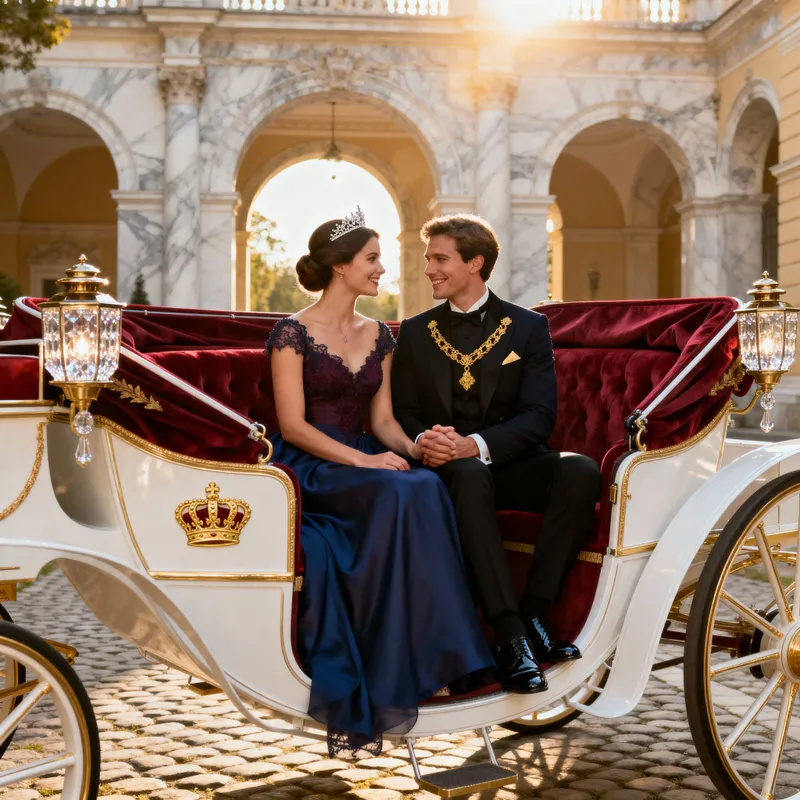 Captivating Royal Couple Photoshoot Experience