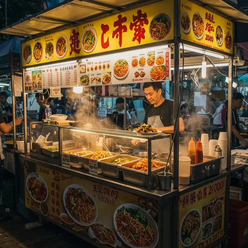 Delicious Food Stall Offerings
