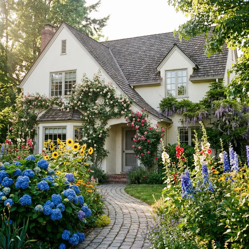 Charming House with Lush Garden in Suburbia