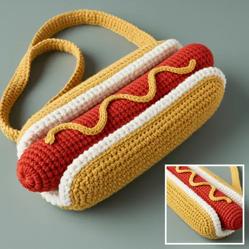 Creative Crochet Hot Dog Bag Pattern