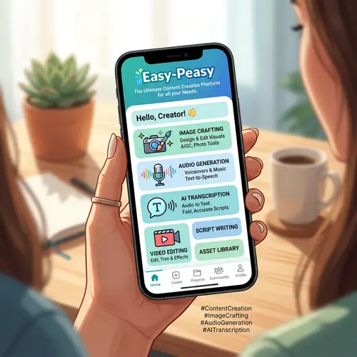 Easy-Peasy - The Ultimate Content Creation Platform