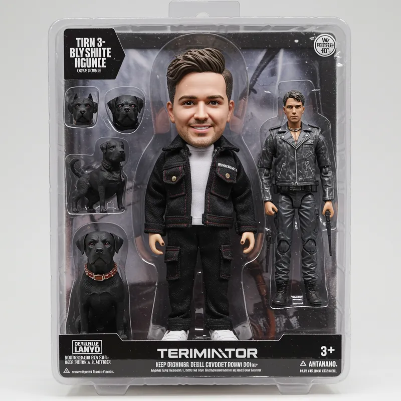 Action Figure Customization in 3D Toy Style