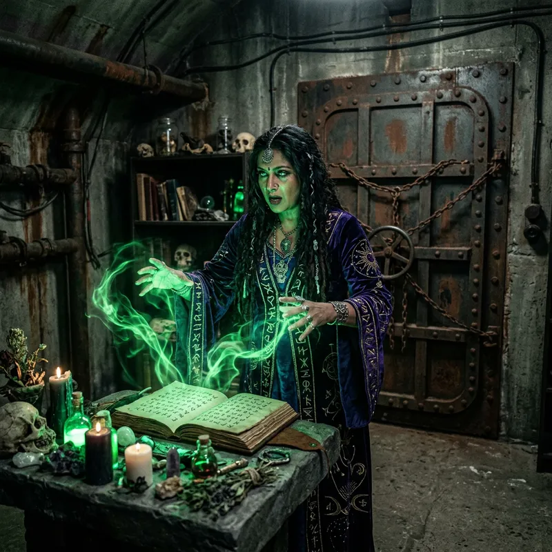 Witch in the Bunker: A Sinister Tale