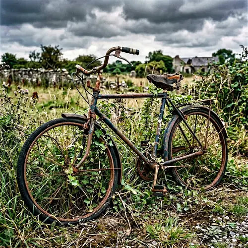 Abandoned Bicycle: A Portrait of Decay