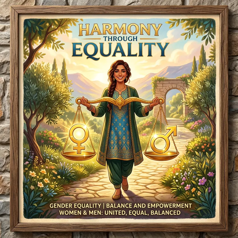 Harmony in Gender Equality: A Symbol of Balance Harmony in Gender Equality: A Symbol of Balance