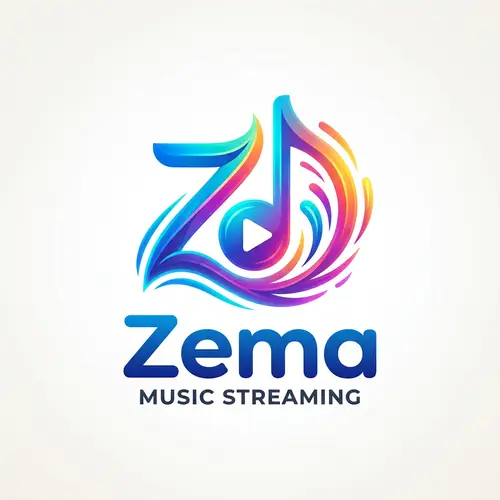 Zema - Vibrant Music Streaming Logo Design