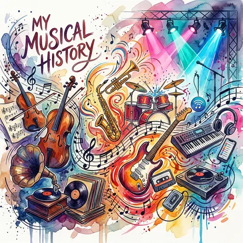 My Musical History - Vibrant Scene of Musical Journey