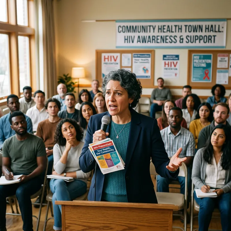 Dedicated Public Health Ambassador Against HIV Awareness