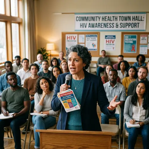 Dedicated Public Health Ambassador Against HIV Awareness