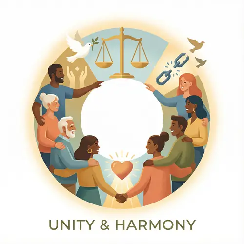 Embrace Justice, Peace & Unity Among All Races