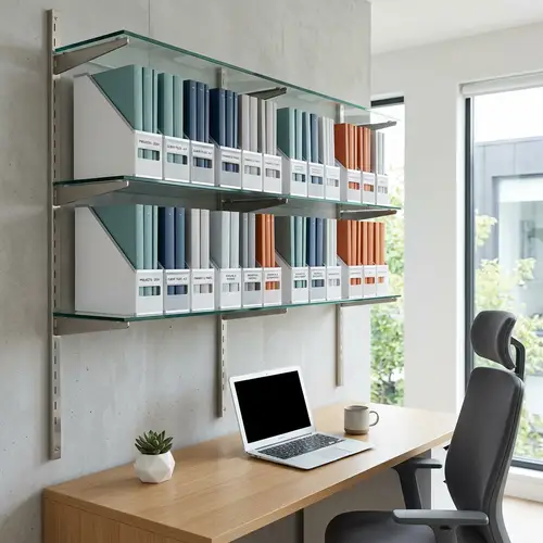 Modern Workspace Organization | Efficient Filing System Design