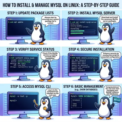 Step-by-Step Guide: Installing and Managing MySQL on Linux