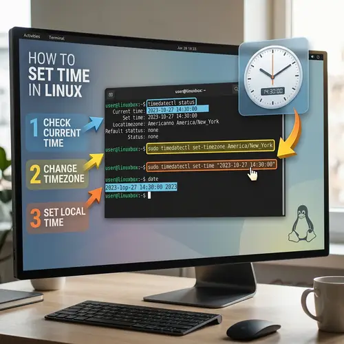 How to Set Time in Linux: Step-by-Step Guide