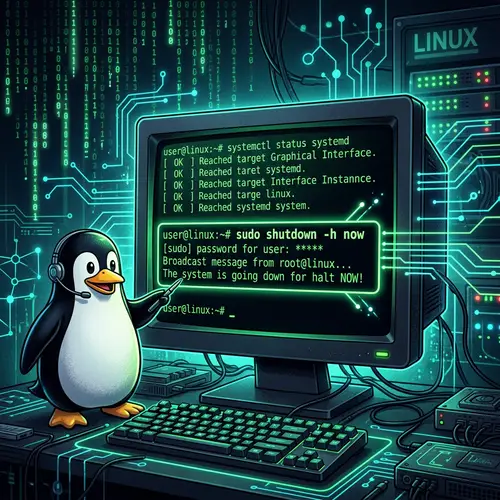 Learn How to Use Linux Shutdown Command - Step-by-Step Guide