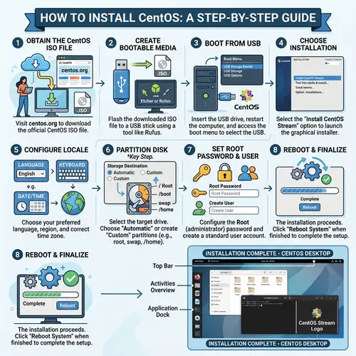Step-by-Step CentOS Operating System Installation Tutorial