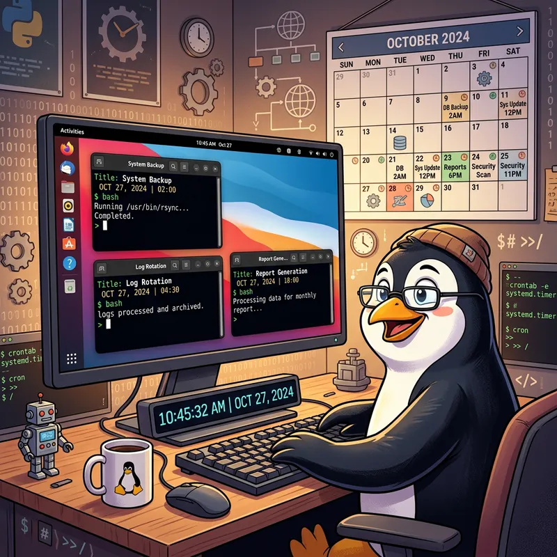 Linux Automatic Scheduling: Simplify Task Management Linux Automatic Scheduling: Simplify Task Management