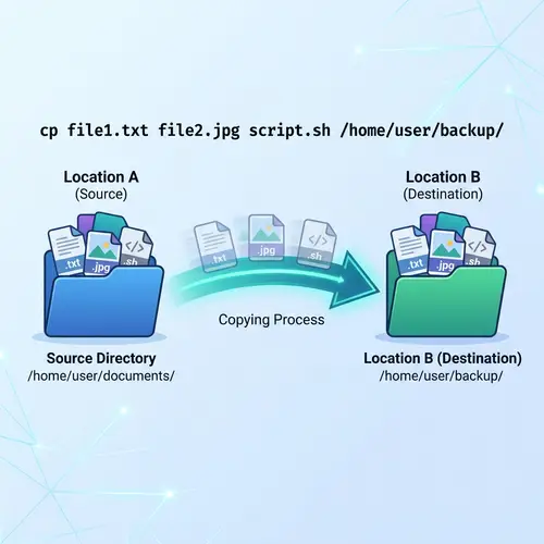 Linux File Copy Command: Copy Files from One Location to Another