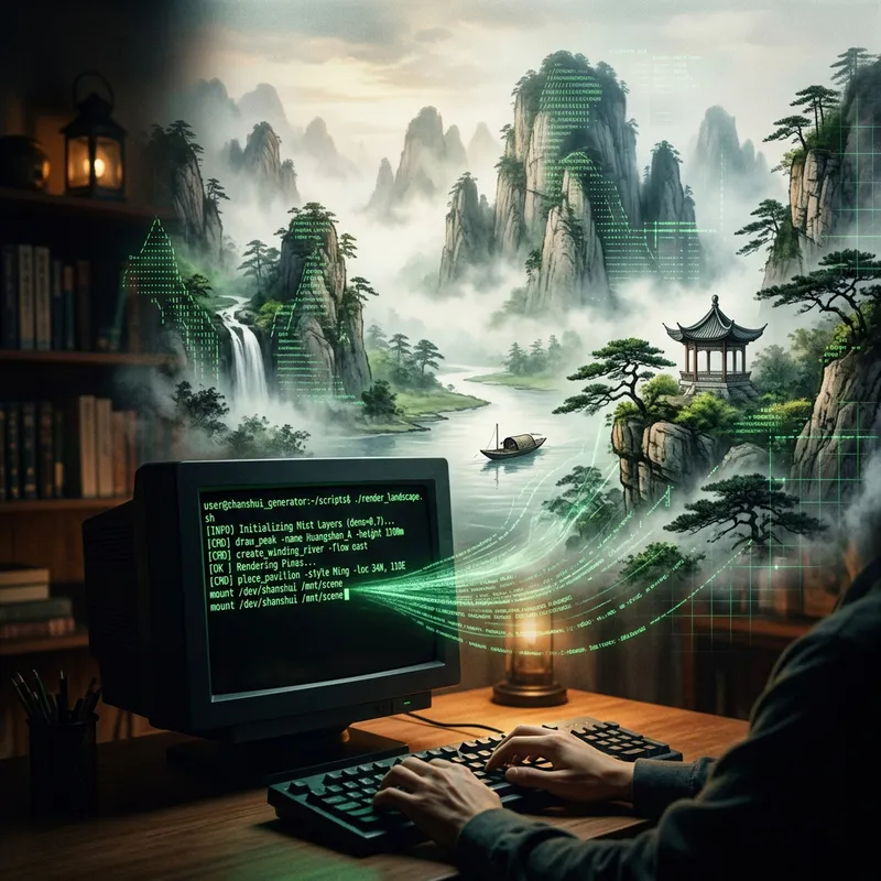 Traditional Chinese Art: Harmonizing Technology and Culture