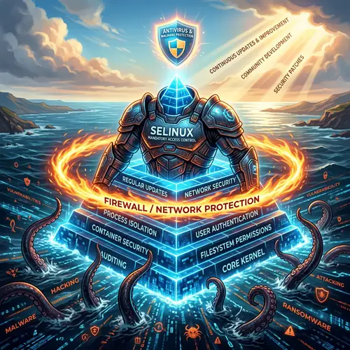 Linux Security Pyramid: Layers of Protection for Enhanced Safety