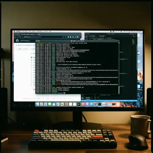 Coding Workspace Visualized: Bash Log in Terminal