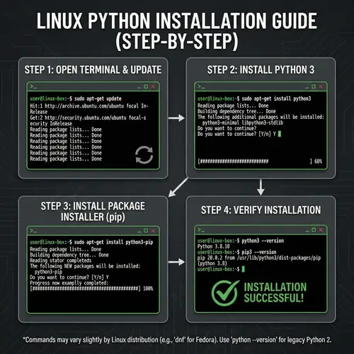 Step-by-Step Guide to Install Python on Linux OS