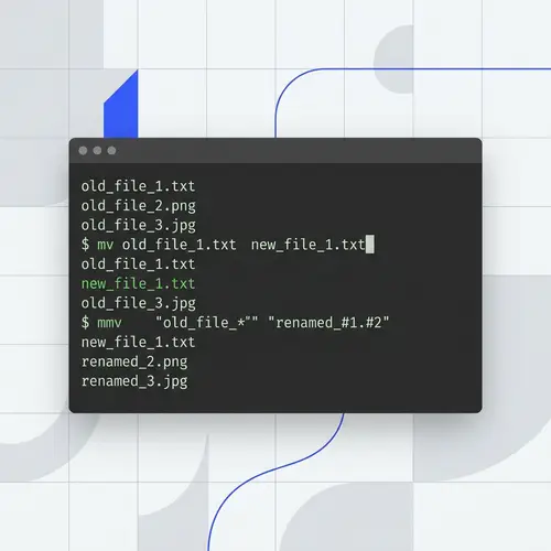 Efficient Linux File Renaming Process Illustrated