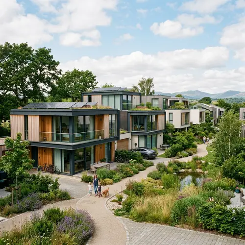Modern Housing: Sustainable Living Redefined