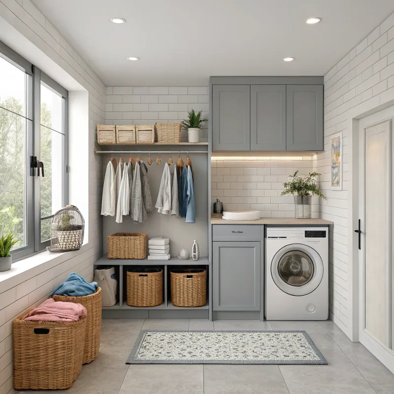 Modern Practical Laundry Room Remodeling Ideas