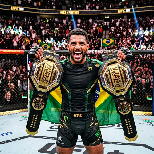 Brazilian MMA Champion with Two Championship Belts | The Ultimate Fighter