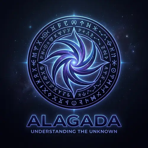 Mysterious and Scientific Logo Design for Alagada Organization