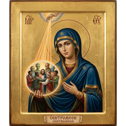 Centromeon: Icon of Mother of God Unifying Civilizations