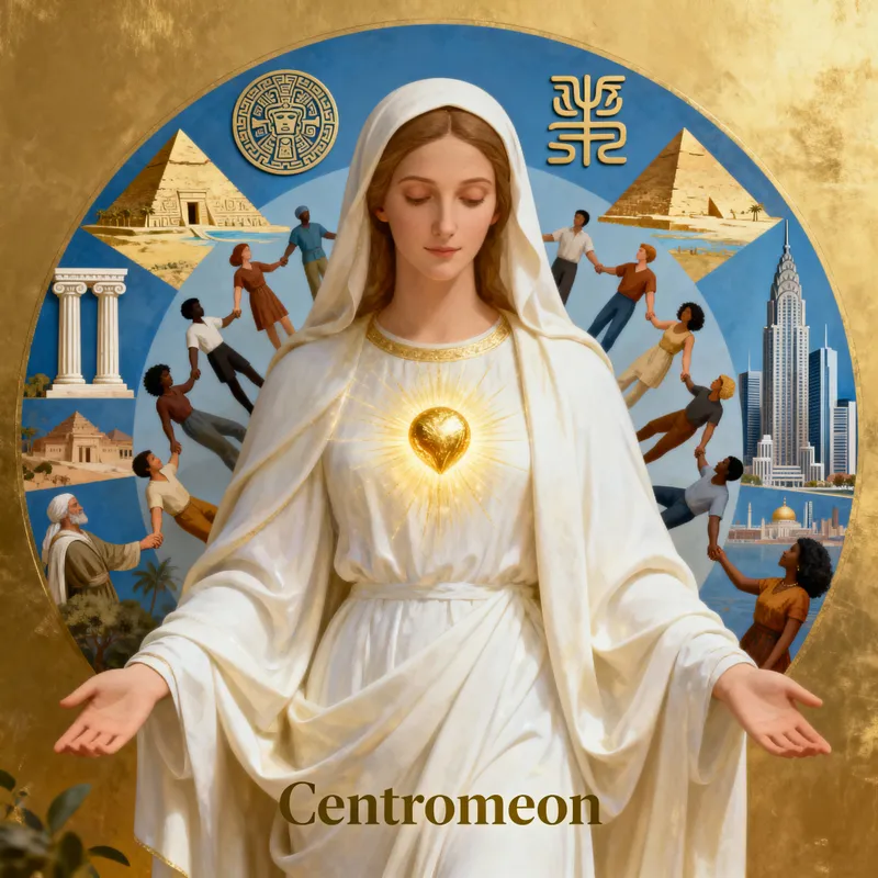 Centromeon: Icon of Mother of God Unifying Civilizations