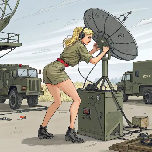 Sexy Military Match for Radar Mechanics