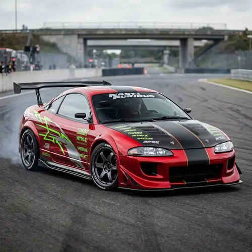 Mitsubishi Eclipse Racing Car from Fast and Furious 1