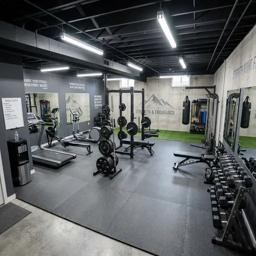 Transform Your Basement into a Gym: 1100 Sq Ft Ideas