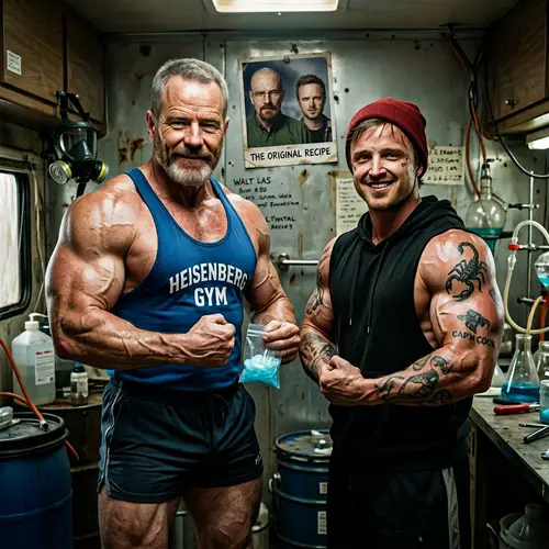 Breaking Bad Redrawn: Giant Muscles Edition