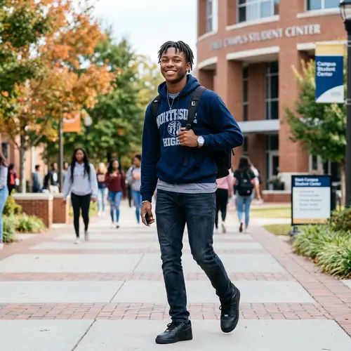 Family Portrait of a 17-Year-Old African American Male