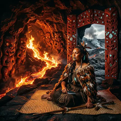 Mahuika: Guardian of Fire - Maui's Wise Grandmother