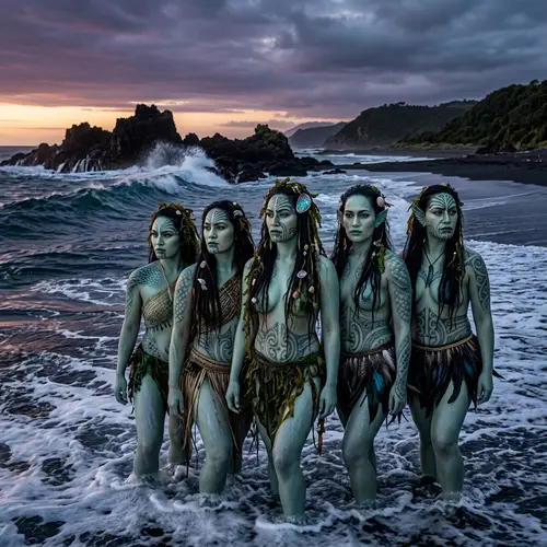 Maori Sea Fairies: Divine Beings of the New Zealand Coastal Realms