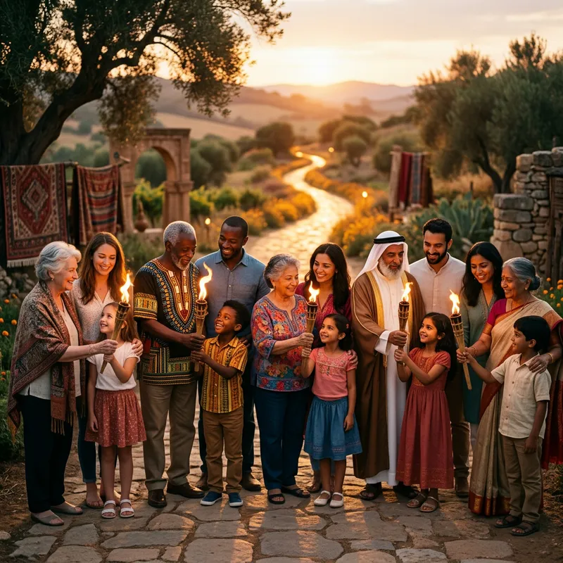 Interconnected Families Passing Down Love through Generations Interconnected Families Passing Down Love through Generations