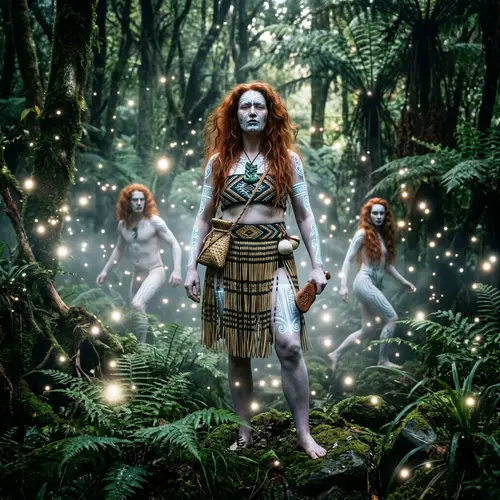 Patupaierehi: Mythical Maori Vampires in Fern Forest